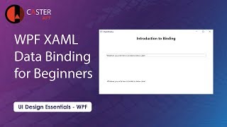 WPF XAML Data Binding for Beginners [upl. by Edwyna308]