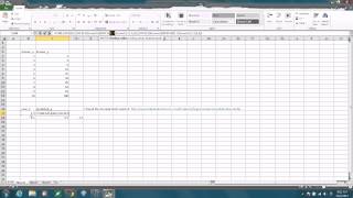 linear interpolation in excel [upl. by Nikaniki]