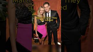 Michael Buble and Luisana Lopilatos marriage celebrity shortviral [upl. by Micheline50]