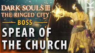 Dark Souls III The Ringed City  Boss  Halflight Spear of the Church Offline [upl. by Mcarthur]