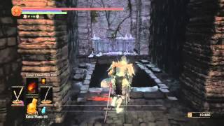 DARK SOULS 3 HOW TO GET TO CATACOMBS OF CARTHUS LOCATION [upl. by Jacky]