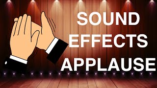 Clapping Sound Effects  Applause  Audience  Crowd Sound Effect [upl. by Gisele]