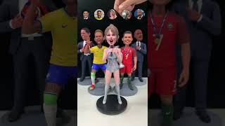 Check Out These Fun Wobble Heads ：Neymar Taylor Swift Xavi Ronaldo amp Travis Scott [upl. by Myrt]