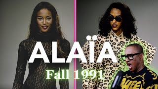 Azzedine Alaïa’s ICONIC Fall 1991 Runway Show  A Must Watch [upl. by Anegal]