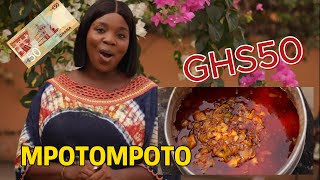 Simple Ghanaian Cocoyam porridgePottaggempotompoto [upl. by Breena]