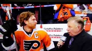 Claude Giroux says fuck you [upl. by Edijabab883]