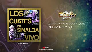 Los Cuates De SInaloa Ft Banda La Llegadora  Prieta Linda  EN VIVO [upl. by Geilich]