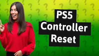 How to hard reset a PS5 controller [upl. by Ellenrahs]