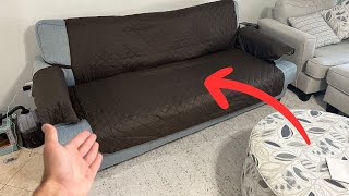 EasyGoing 4 Seater Sofa Slipcover Review Best Protection for Your Couch [upl. by Gwynne]