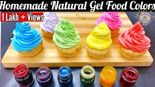 How to Make Natural Food Color at Home  Concentrated Organic Color Recipe Kids safe Food Gel Color [upl. by Atilrahc]