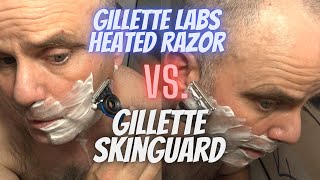 Gillette SkinGuard Vs Gillette Labs Heated Razor [upl. by Eiral]