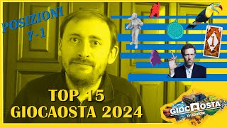 Top 15 Giochi da Tavolo GiocAosta 2024 Posizioni 7°  1° [upl. by Jemena381]