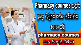 Pharmacy Course in Sri Lanka  LICENCED PHARMACIST කෙනෙක් වෙන්නේ කොහොමද   Pharmacy Course [upl. by Areema]