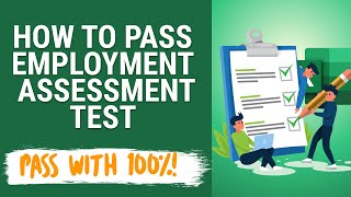 How to Pass Employment Assessment Test IQ and Aptitude Questions amp Answers [upl. by Liauqram]