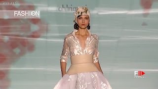 ISABEL ZAPARDIEZ Barcelona Bridal Fashion Week 17  Fashion Channel [upl. by Alamap]