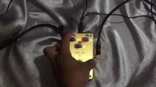 review tomsline delay pedal [upl. by Larimor540]