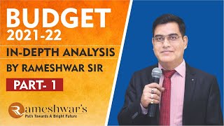 Budget 202122 Part1 Hindi by Rameshwar Sir [upl. by Mady]