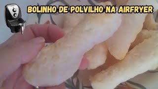 Bolinho de polvilho azeedo na airfryer em 10 minutos  Receita na airfryer airfryer [upl. by Wilone808]