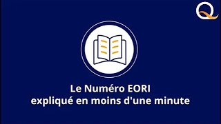 ❓🛂 Glossaire du fret  le numéro EORI [upl. by Novelc]