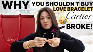 Nooo🫣WHAT HAPPENED TO MY CARTIER LOVE BRACELETS  COMPARE TIFFANY LOCK BRACELET STORYTIME  CHARIS [upl. by Oaks]