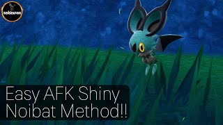 How to Shiny Hunt Noibat in Pokemon Scarlet and Violet EASY AFK METHOD [upl. by Alac]