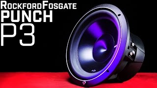 Rockford Fosgate P3 Subwoofers  PUNCH Series Review [upl. by Abbey]