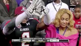 Landon Collins COMPLETE Commitment and MOM Reaction [upl. by Nita96]