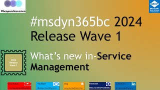 Exploring New Service Management Features in MSDyn365BC 2024 Release Wave 1 [upl. by Aryas]