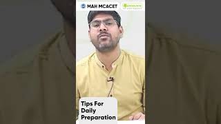 MAH MCA CET 2024  Tips For Daily Preparation mahmcacet2024 [upl. by Giovanni]