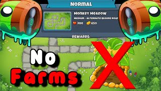 Bloonarius Normal  No Hero Achievement  No Monkey Knowledge  BTD6 Boss Tutorial [upl. by Shelley598]