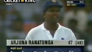 Ranatunga Gave Srilanka another Trophy vs India  Asia Cup Final 1997 [upl. by Ayamahs735]