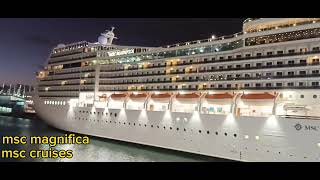 Msc Magnifica msccruises ofwlife seaman seaferer cruiseship [upl. by Acinorav]