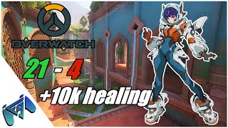 Overwatch 2  Season 12  Juno 214  10k healing [upl. by Arron475]