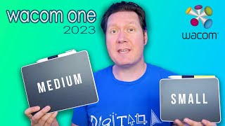 Wacom One Small amp Medium 2023  Drawing Tablet for Beginners Review [upl. by Mailli]