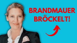 Weidel meldet Brandmauer bröckelt Alice Weidel enthüllt Unfassbares [upl. by Anuait351]