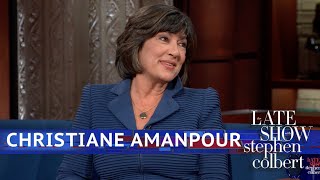 Christiane Amanpour Does Trump Play The Media [upl. by Ardnaet730]