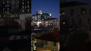 Midnight sleep woken to capture emergency chopper about to depart Royal Hobart Hospital [upl. by Yolanthe144]