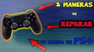 2 MANERAS de REPARAR tu CONTROL PS4  JOYSTICK se MUEVE SOLO  Arreglar mando [upl. by Lewls]