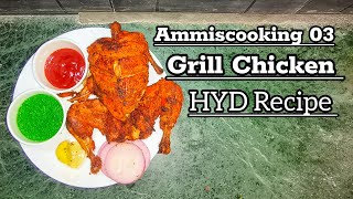 Grill Chicken RecipeHyderabadi Style [upl. by Legyn]