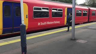 Trains at Norbiton 24082020 Trainspotting Tour Episode 7 ft Sweet announcements [upl. by Roti]