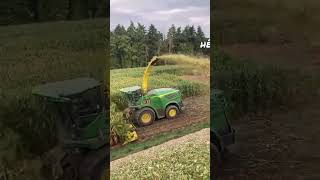 AGRICULTURE  DES ENSILAGES QUI SE PASSENT BIEN agriculturetracteursagriculteursmarca2cstervio [upl. by Enaenaj]