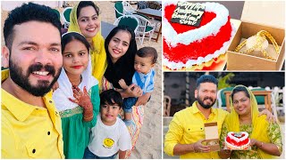 Our 14th Anniversary Celebration In GOA 🎉 🥳  Suhana  Basheer Bashi  Mashura [upl. by Shalne]