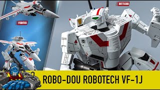 Threezero Robotech ROBODOU ROBOTECH VF1J Veritech Rick Hunter [upl. by Akitan]