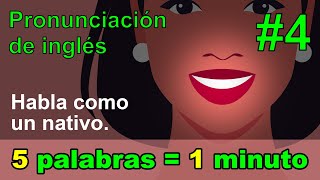 Aprende a pronunciar 5 palabras en inglés en 1 minuto Parte 4 tomorrow meat head rice room [upl. by Arba]