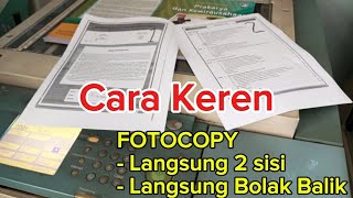 Fotocopy Cara Keren dan Simpel  Tidak perlu banyak Setting [upl. by Tuttle]