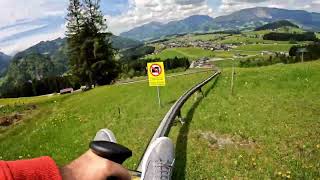 Summer Toboggan Run  Karkogel  Austria [upl. by Resay]