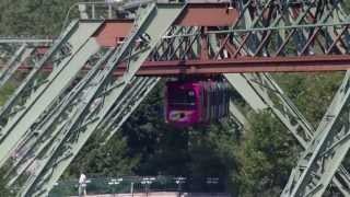 Wuppertaler Schwebebahn Doppeltraktion [upl. by Turne]