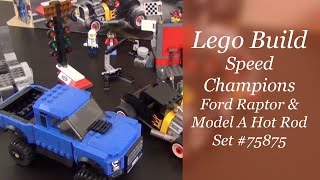 Lets Build  LEGO Ford F150 Raptor amp Hot Rod Set 75875  Part 2 [upl. by Alyl]