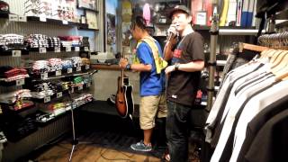 寿君＆RAY GIMME FIVE IN STORE LIVE 2012 [upl. by Airotkciv427]