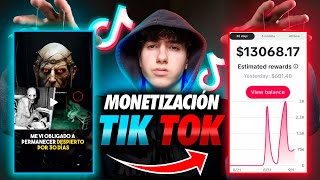 Como Hacer 10000 Con el Programa de creadores de TikTok  Automatización de TikTok  Monetización [upl. by Nosiram]